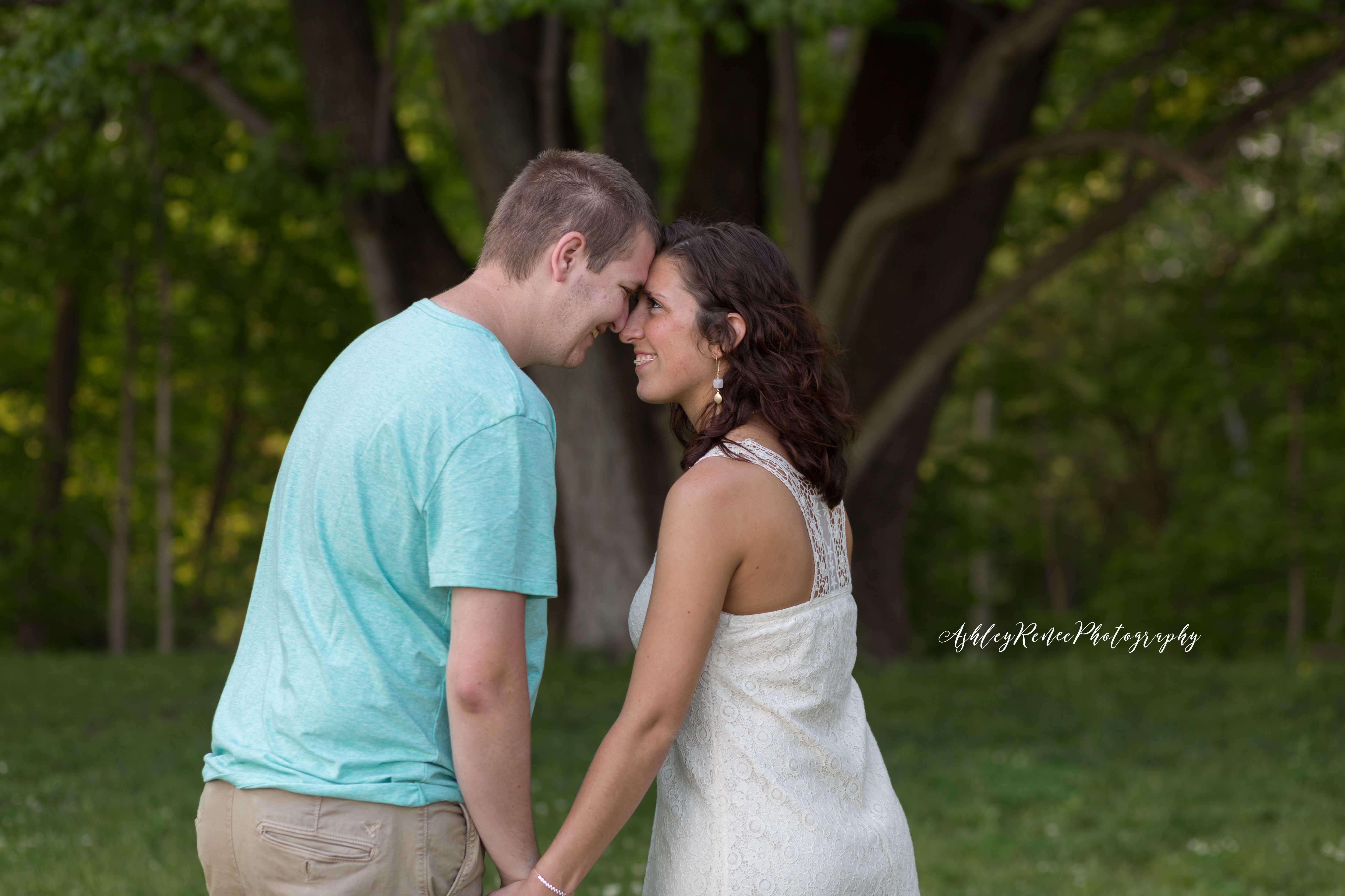 Wea Creek Orchard Engagement session Ashley Renee Photography