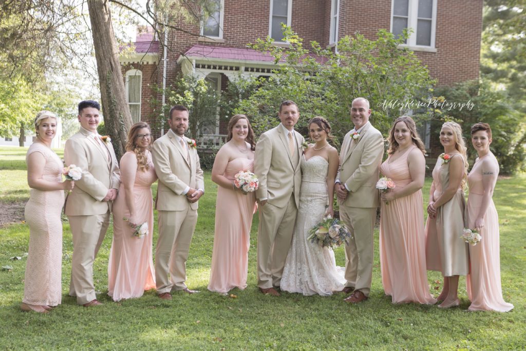 AshleyReneePhotography The Legacy Barn Wedding- Bridal party