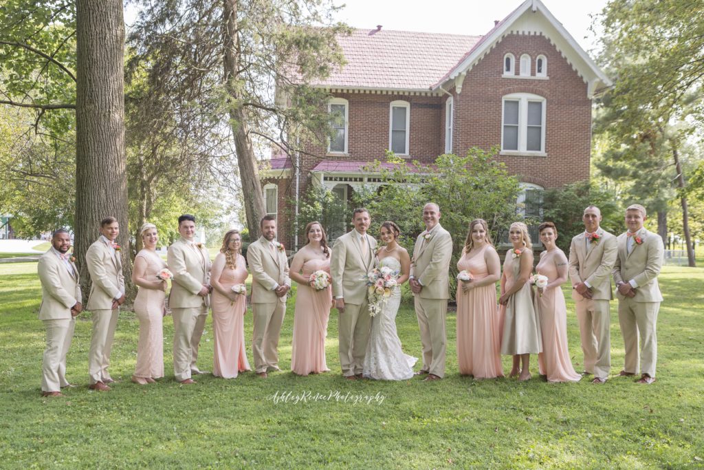 AshleyReneePhotography The Legacy Barn Wedding- Bridal party