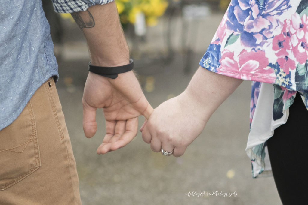 Altum's Horticultural Center Ashley Renee Photography Engagement session Lafayette Indiana Wedding photographer
